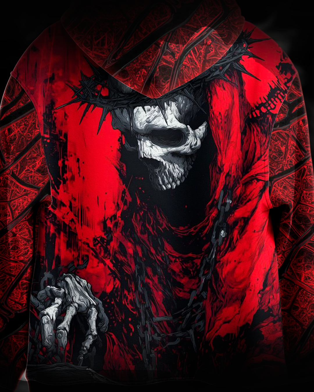 THORNS SKULL RED
