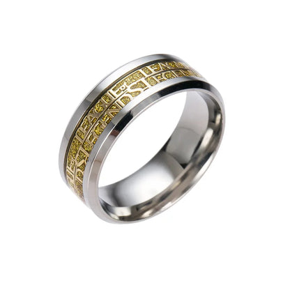 Fashion 316L Stainless Steel League of Legends LOL Game Personality Ring Jewelry 2023 Men's and Women's Party CarnivalGift