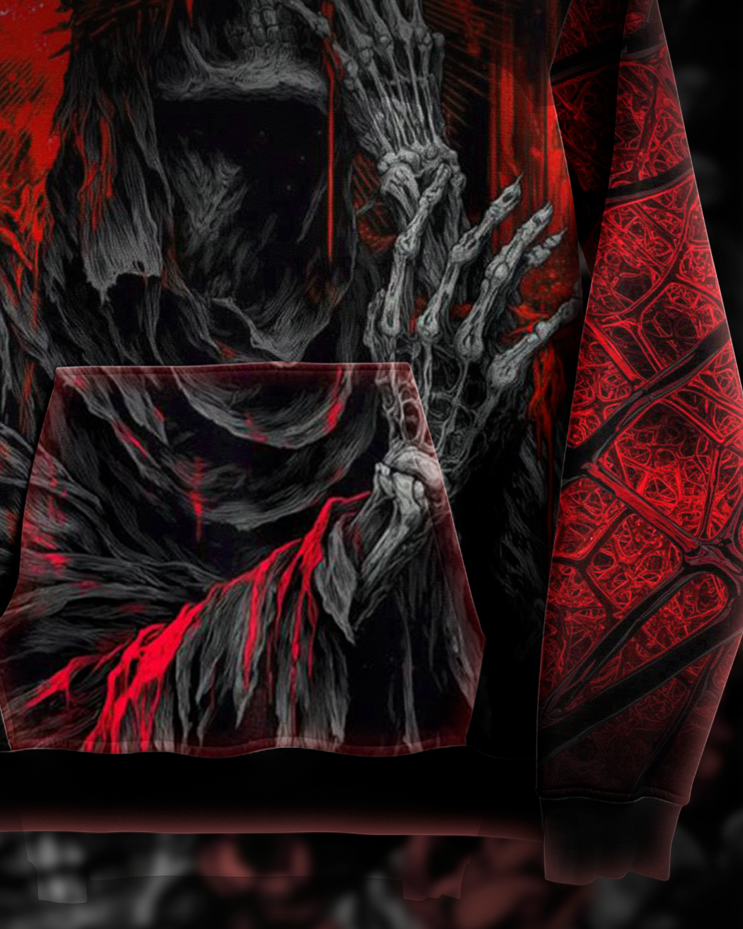 THORNS SKULL RED