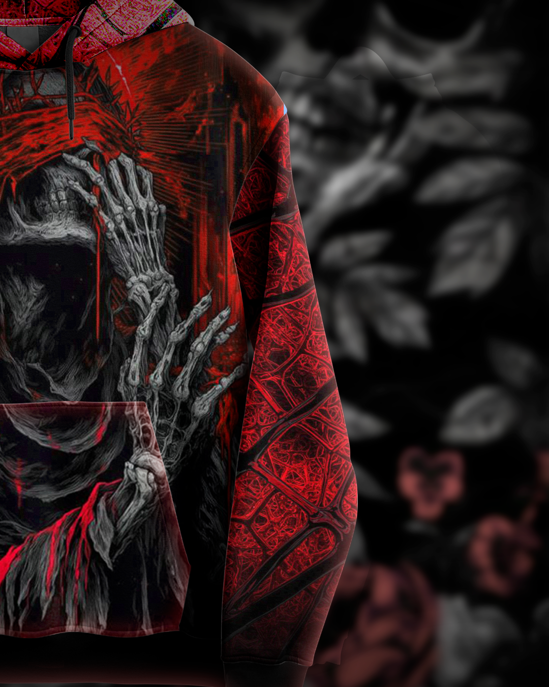 THORNS SKULL RED