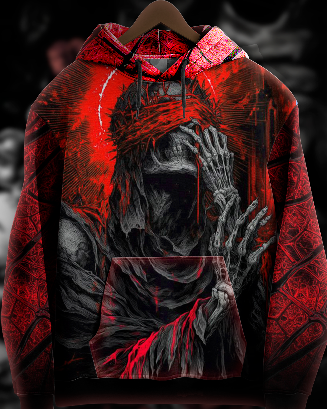 THORNS SKULL RED